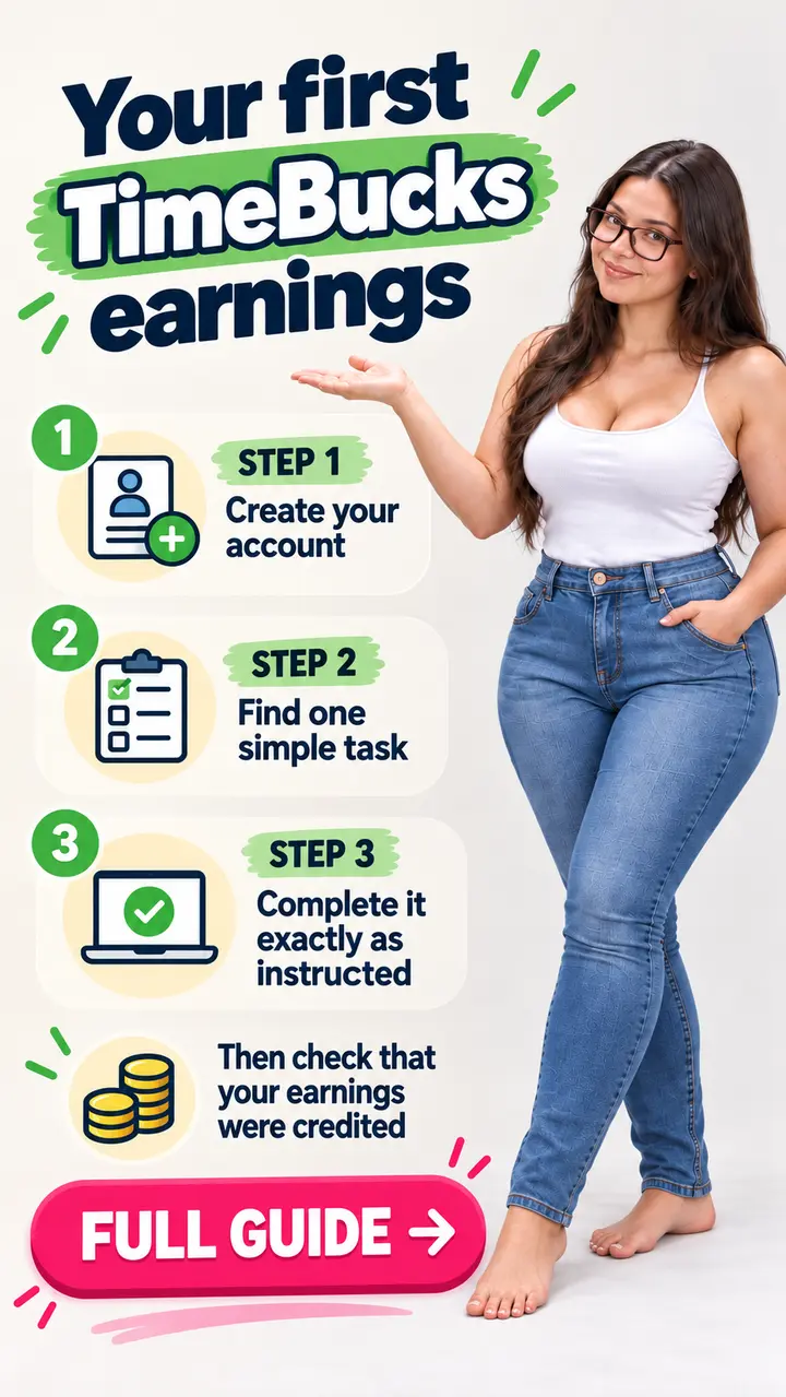 Three-step TimeBucks educational guide